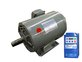 10HP 1200RPM Single Phase 240V Motor/Spd Ctrl Pkg.