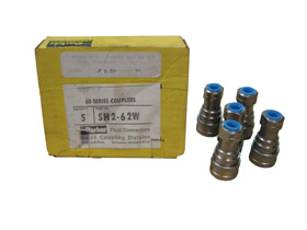 Parker 60 Series Quick Coupler Lot of 5